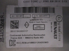 Autoradio recepteur renault d'occasion  Vernaison