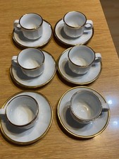 Espressotasse untertasse goldr gebraucht kaufen  Taunusstein