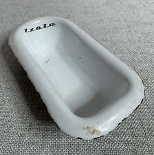 Usado, Antiga banheira de amostra vendedor ferro fundido miniatura Lzola Zzola Izola comprar usado  Enviando para Brazil