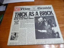 Jethro Tull - Thick As a Brick - 1972 - Gatefold - Reprise MS-2072 - LP comprar usado Jethro Tull - Thick As a Brick - 1972 - Gatefold - Reprise MS-2072 - LP comprar usado  Enviando para Brazil