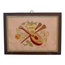 Miniatura quadro legno usato  Roma