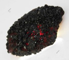 Pedra preciosa solta 111 ct NATURAL vermelha rubi enorme terra áspera extraída CERTIFICADA comprar usado  Enviando para Brazil