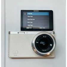 Usado, Câmera Digital Samsung NX Mini 20.5 MP Kit 1080p Vlog com Lente de Zoom NX-M 9 mm  comprar usado  Enviando para Brazil