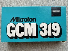 Grundig mikrofon gcm gebraucht kaufen  Hamburg