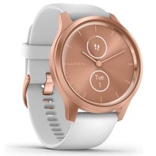 Relógio GPS esportivo Garmin Vivomove estilo rastreador de atividade ouro rosa - Branco comprar usado  Enviando para Brazil