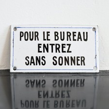 Antique enameled information d'occasion  Expédié en Belgium