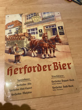 Blech schild werbung gebraucht kaufen  Calbe (Saale)