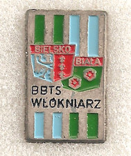 Pin Badge odznaka - POLAND - POLSKA - 8 - Bielsko-Biała TS Wlokniarz na sprzedaż  Wysyłka do Poland