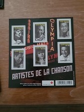 Feuillet artistes chanson d'occasion  Pontacq