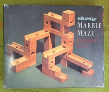 Mischief wooden marble for sale  DERBY