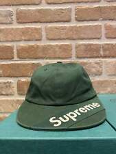 Supreme cappello verde usato  Roma