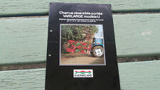 Prospectus agricole charrue d'occasion  Étain