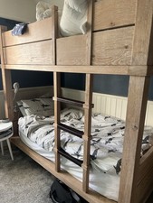 Solid oak bunk for sale  RINGWOOD