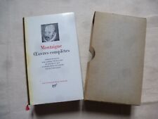 œuvres complètes montaigne d'occasion  Laon