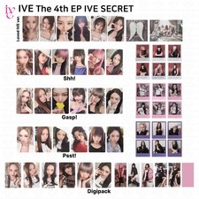 Usado, IVE 4º EP Álbum IVE SECRET Loved IVE / Photobook ver. Cartão fotográfico oficial comprar usado  Enviando para Brazil