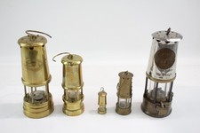 Brass mining lamps for sale  LEEDS