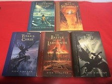 Percy Jackson And The Olympians-Rick Reardon. HC set all 1st Ed. 4-1st Prts. OOP comprar usado  Enviando para Brazil