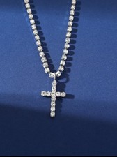 Collana crocifisso uomo usato  Roma