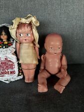 Boneca bebê vintage japonesa articulada com celulóide 2 e uma boneca lembrança Itália, usado comprar usado  Enviando para Brazil