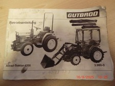 Kleintraktor gutbroth 4200 gebraucht kaufen  Hechingen