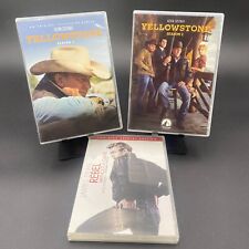 3 DVD LOT Yellowstone Season 1 & 2, Rebel Without a Cause, Kostner James Dean comprar usado  Enviando para Brazil