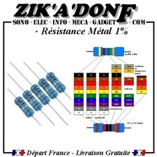 Lot résistances métal d'occasion  Iwuy