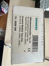 NOVO INTERRUPTOR DE CIRCUITO AUXILIAR SIEMENS 5SX9-100 5SX9100 1NO/1NC CAIXA COMPLETA QUANTIDADE 10, usado comprar usado  Enviando para Brazil