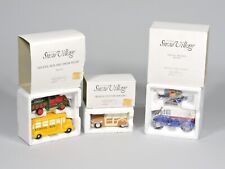 Vagão Dept 56 Vintage Woody Station Wagon Car/Entrega Especial/Ônibus Escolar e Arado de Neve comprar usado  Enviando para Brazil