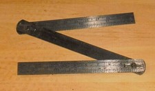 Westentaschen zollstock metall gebraucht kaufen  Duisburg