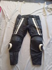 Leather motorcycle trousers for sale  SHEFFIELD