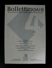 Bollettino aib 2003 usato  Roma