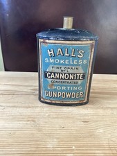 Vintage gunpowder tin for sale  CHELMSFORD