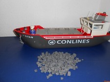 Playmobil containerschiff gebraucht kaufen  Velbert