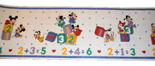 Papel de parede Disney Babies borda Dundee Mickey Mouse berçário 14' vintage anos 80  comprar usado  Enviando para Brazil