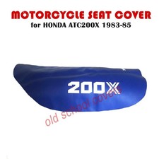 CAPA DE ASSENTO DE MOTOCICLETA SERVE PARA HONDA ATC200X ATC200 X 1983-85 CAPA AZUL BRANCA 200X comprar usado  Enviando para Brazil