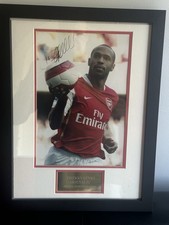 Signed framed thierry for sale  LUTON