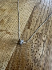 Silber kette zirkonia gebraucht kaufen  Schloß Holte-Stukenbrock