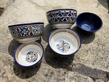 Set moroccan pottery for sale  BROADWAY