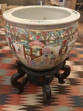 Chinese fish bowl for sale  LISS
