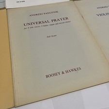Andrzej panufnik universal for sale  CRAWLEY