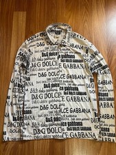 Camisa Dolce Gabbana monograma tamanho médio-grande tamanho 34/48 comprar usado  Enviando para Brazil