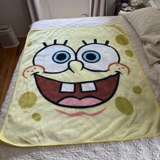 Spongebob fleece blanket for sale  Xenia