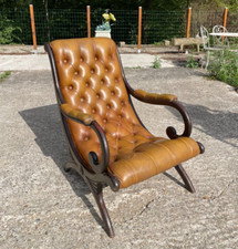 Fauteuil capitonné bois d'occasion  Bourg-en-Bresse