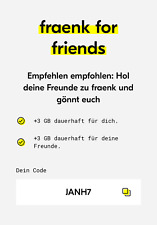 Fraenk netz daten gebraucht kaufen  Uetersen