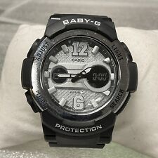 Relógio feminino Casio Baby-G caixa aberta BGA-210 preto/prata comprar usado  Enviando para Brazil