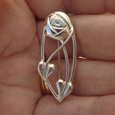 Sterling silver brooch for sale  LIVINGSTON