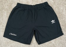 Shorts Adidas Trefoil Enjoy Summer Ripstop Algodão Preto Tamanho Médio comprar usado  Enviando para Brazil