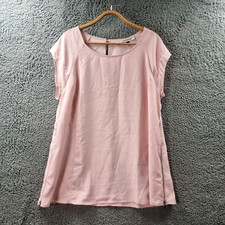 Usado, Blusa feminina ANGEL MATERNITY tamanho XXL rosa manga curta tamanho zíper gola redonda comprar usado  Enviando para Brazil