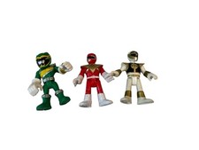Imaginext Power Rangers Htf White Ranger & Red Ranger Green Ranger na sprzedaż  Wysyłka do Poland