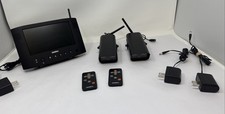 Sistema de seguridad monitor y 2 cámaras UDW155 UNIDEN UDW20553 con adaptadores de corriente segunda mano  Embacar hacia Mexico